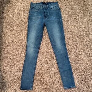 Express Blue Skinny Jeans